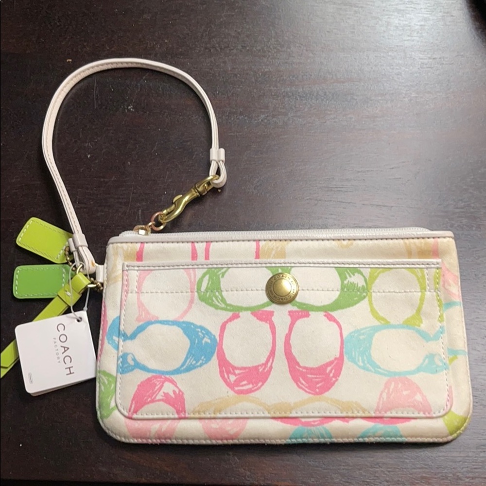 Coach wristlet